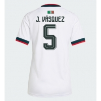 Koszulka piłkarska Meksyk Johan Vasquez #5 Strój wyjazdowy dla kobiety MŚ 2026 tanio Krótki Rękaw